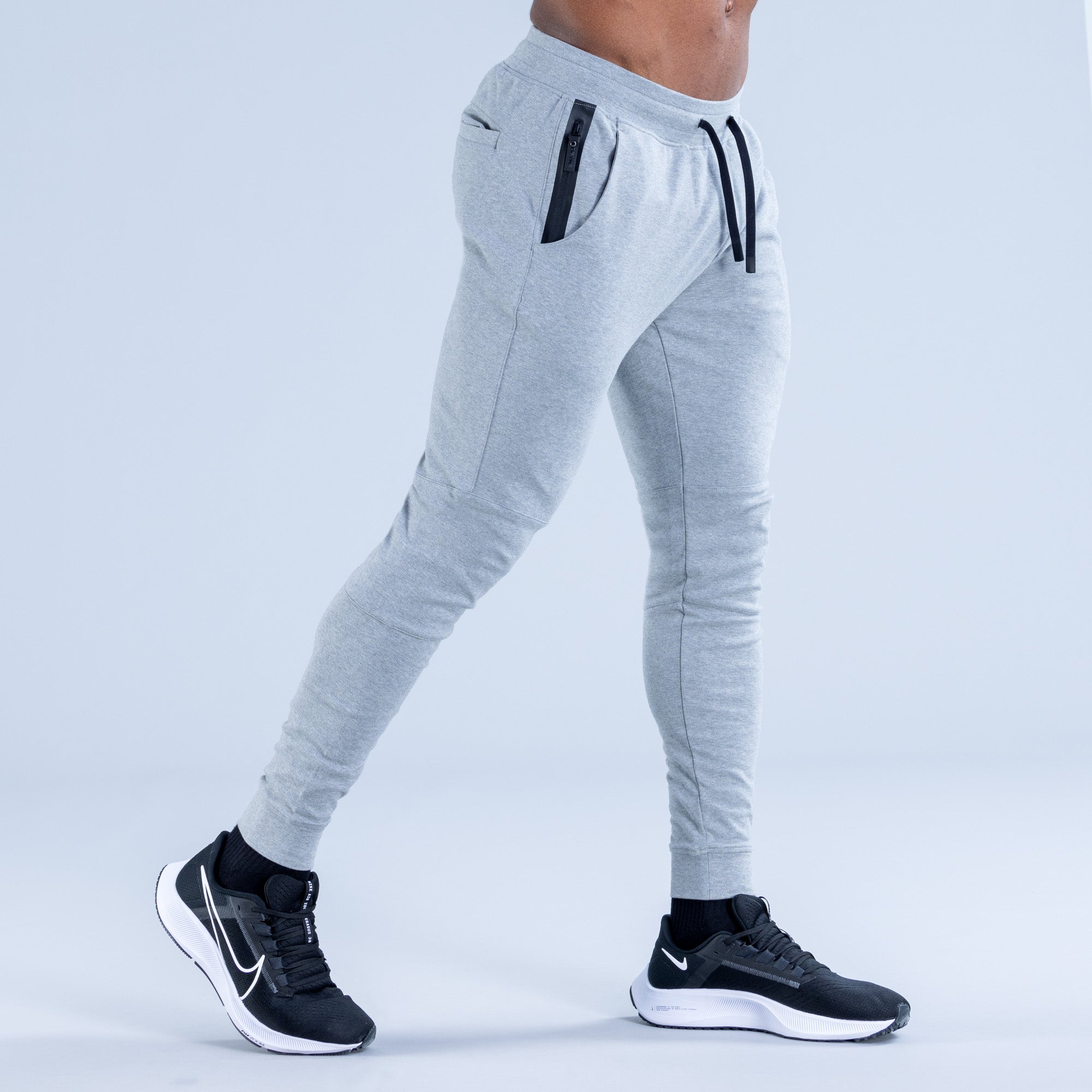 Pantalon Jogger DFYNE Stealth Tapered Hombre Grises | 7512-MSGZE