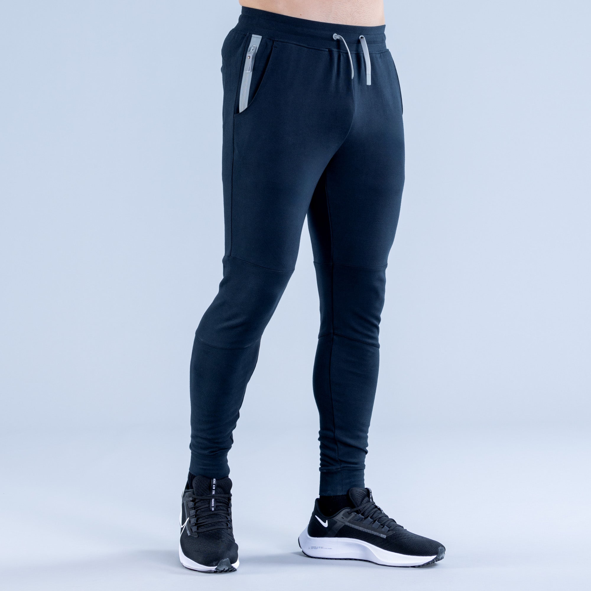 Pantalon Jogger DFYNE Stealth Tapered Hombre Negros | 1045-SMFIR