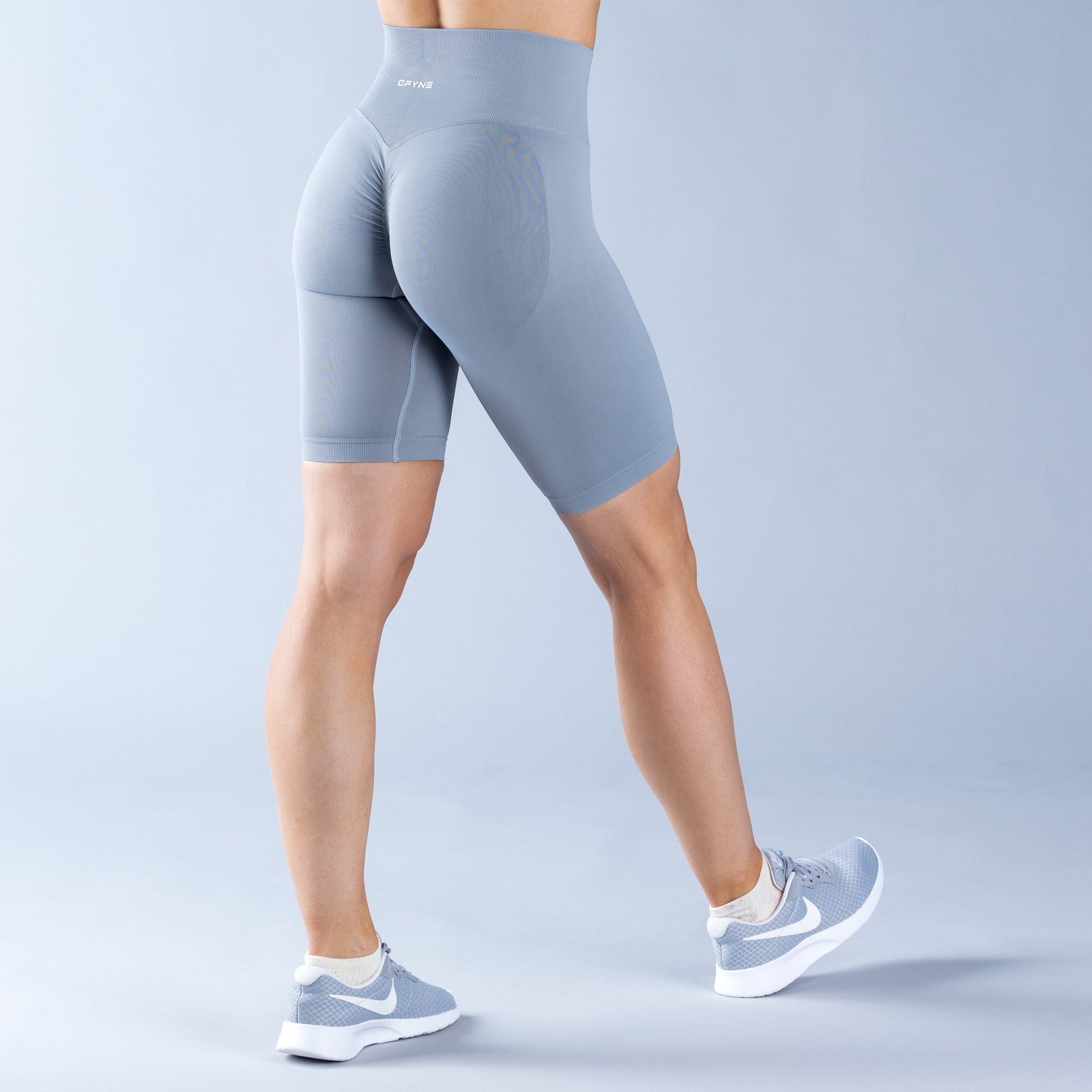 Shorts DFYNE Dynamic Mujer Grises Claro | 2806-CONTI
