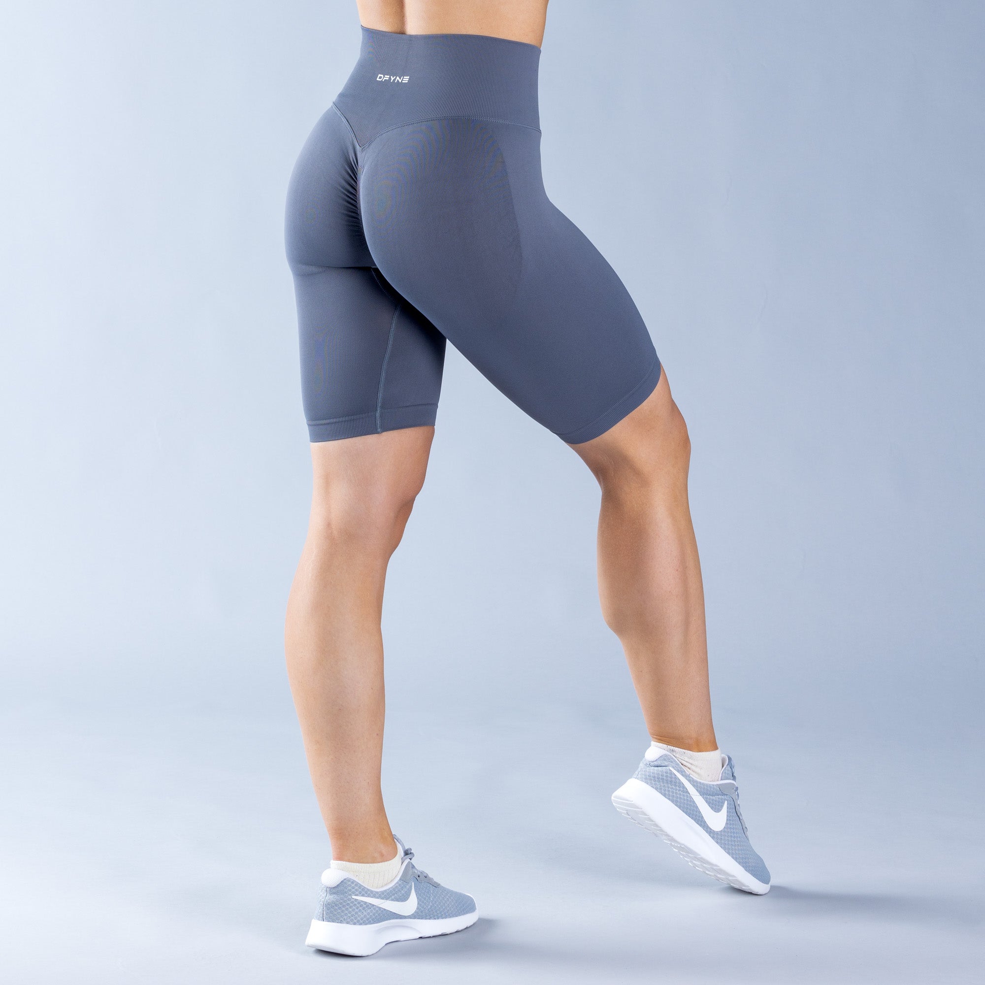 Shorts DFYNE Dynamic Mujer Grises Oscuro | 5164-HWTSU
