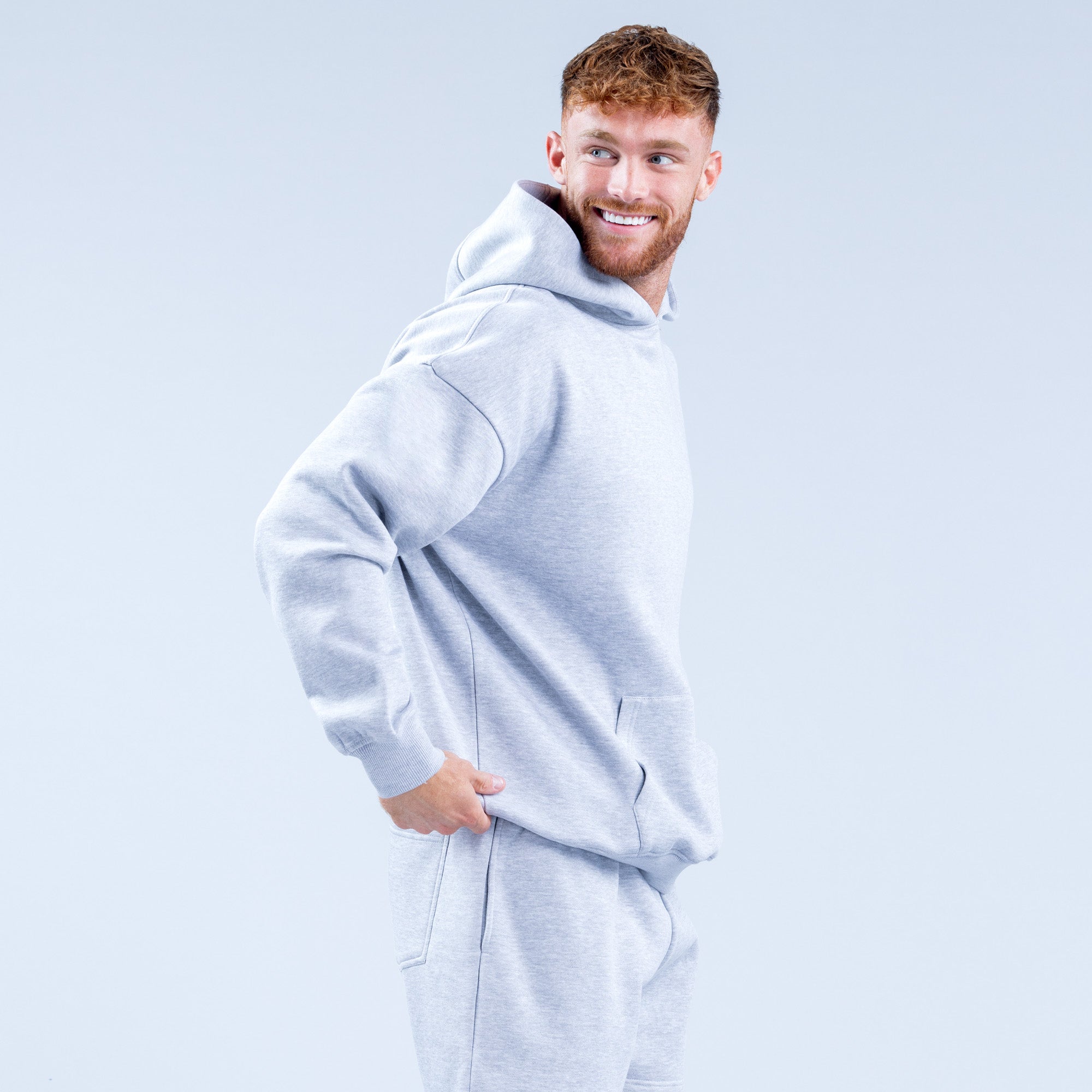 Sudadera con Capucha DFYNE Recharge Graphic Hombre Grises | 0385-MXWYK