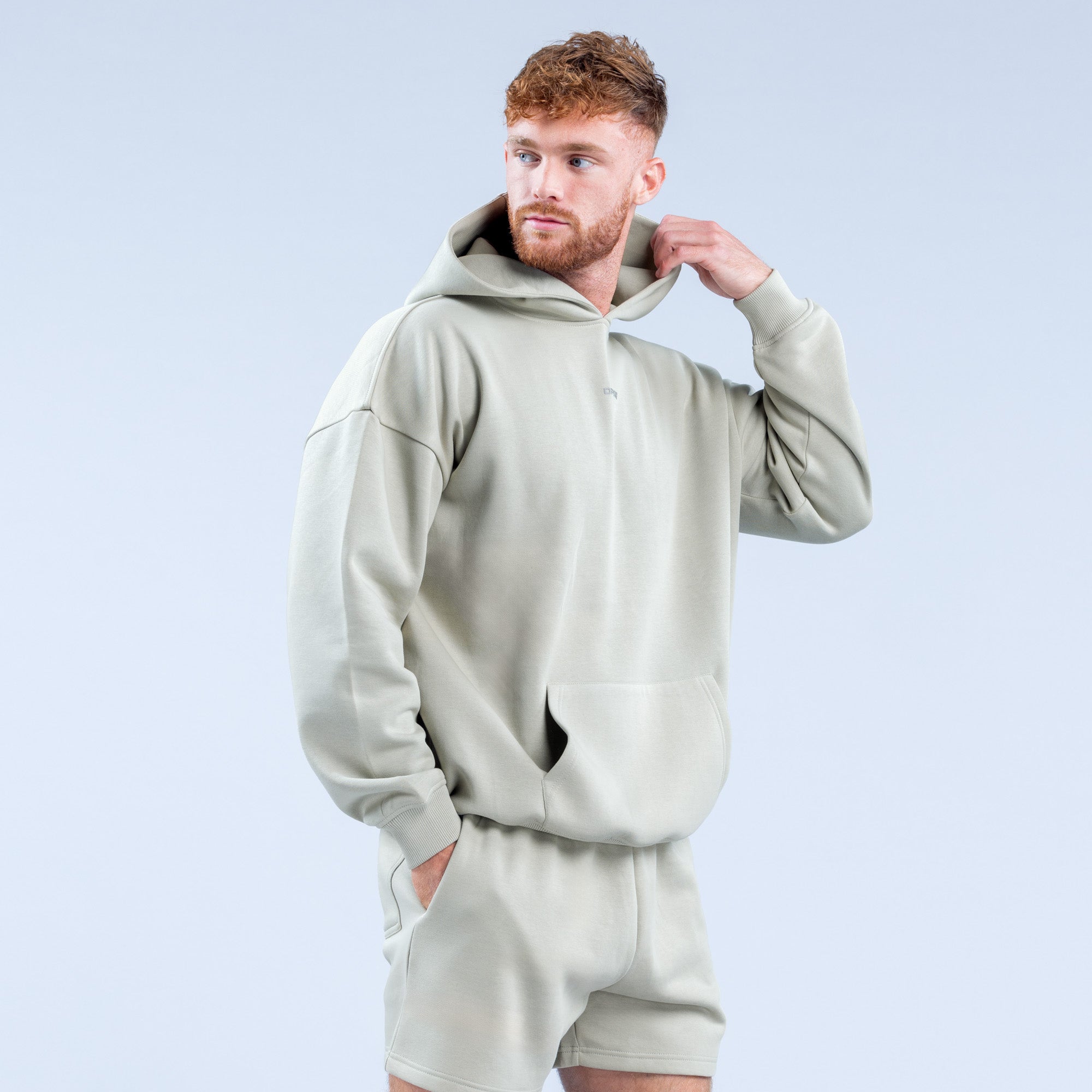 Sudadera con Capucha DFYNE Recharge Hombre Grises | 6234-JPYDS