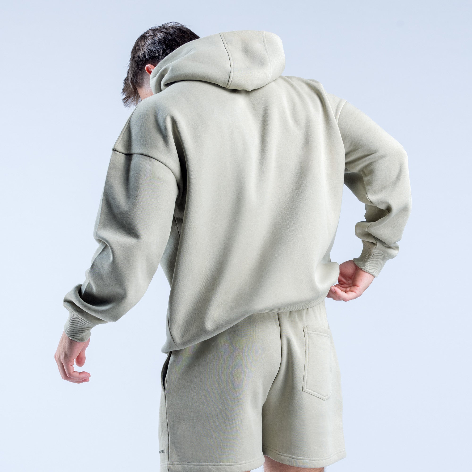 Sudadera con Capucha DFYNE Recharge Hombre Grises | 6234-JPYDS