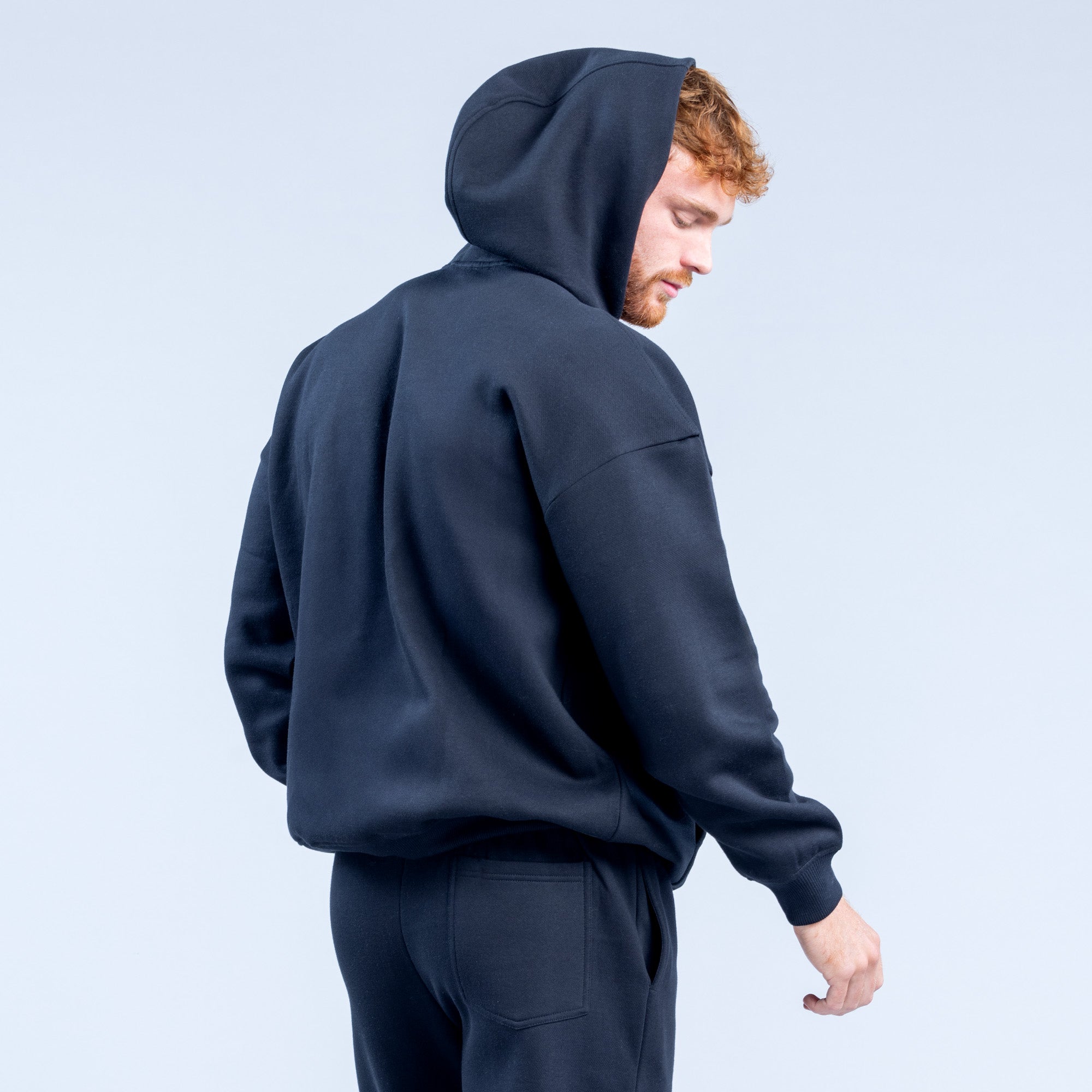 Sudadera con Capucha DFYNE Recharge Hombre Negros | 4596-NSORB