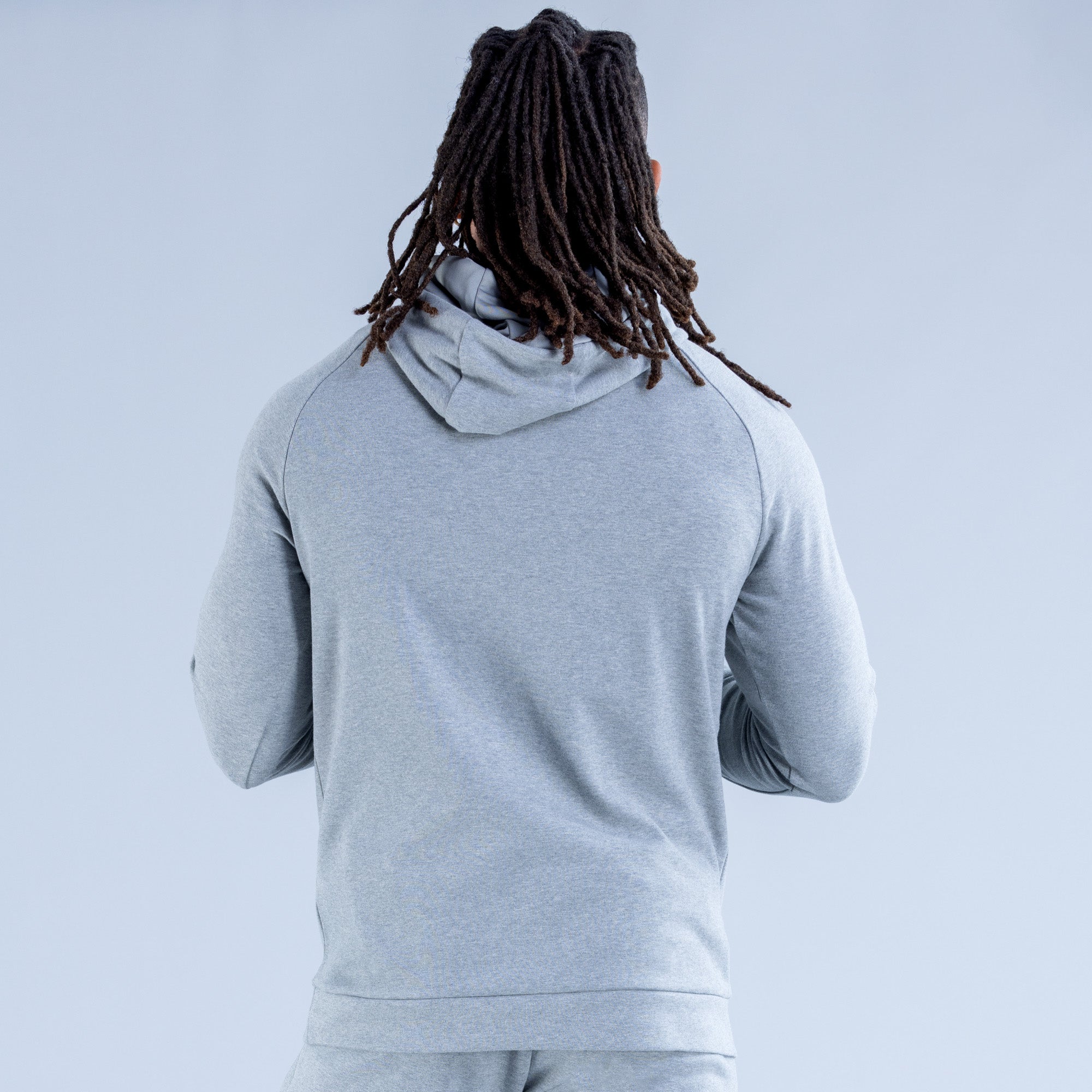 Sudadera con Capucha DFYNE Stealth Midweight Hombre Grises | 0943-GMNTL