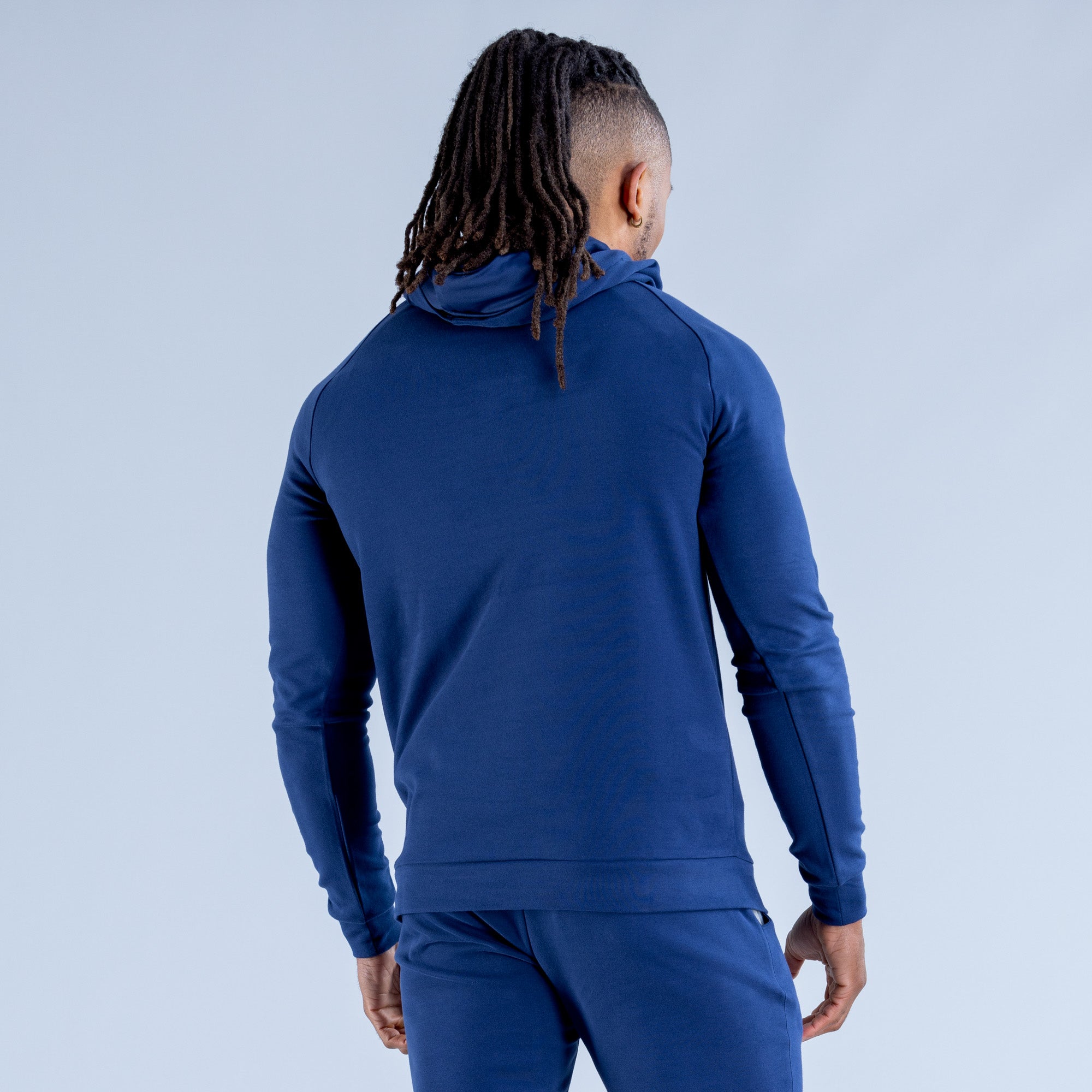 Sudadera con Capucha DFYNE Stealth Midweight Hombre Azules | 1637-HOTUG