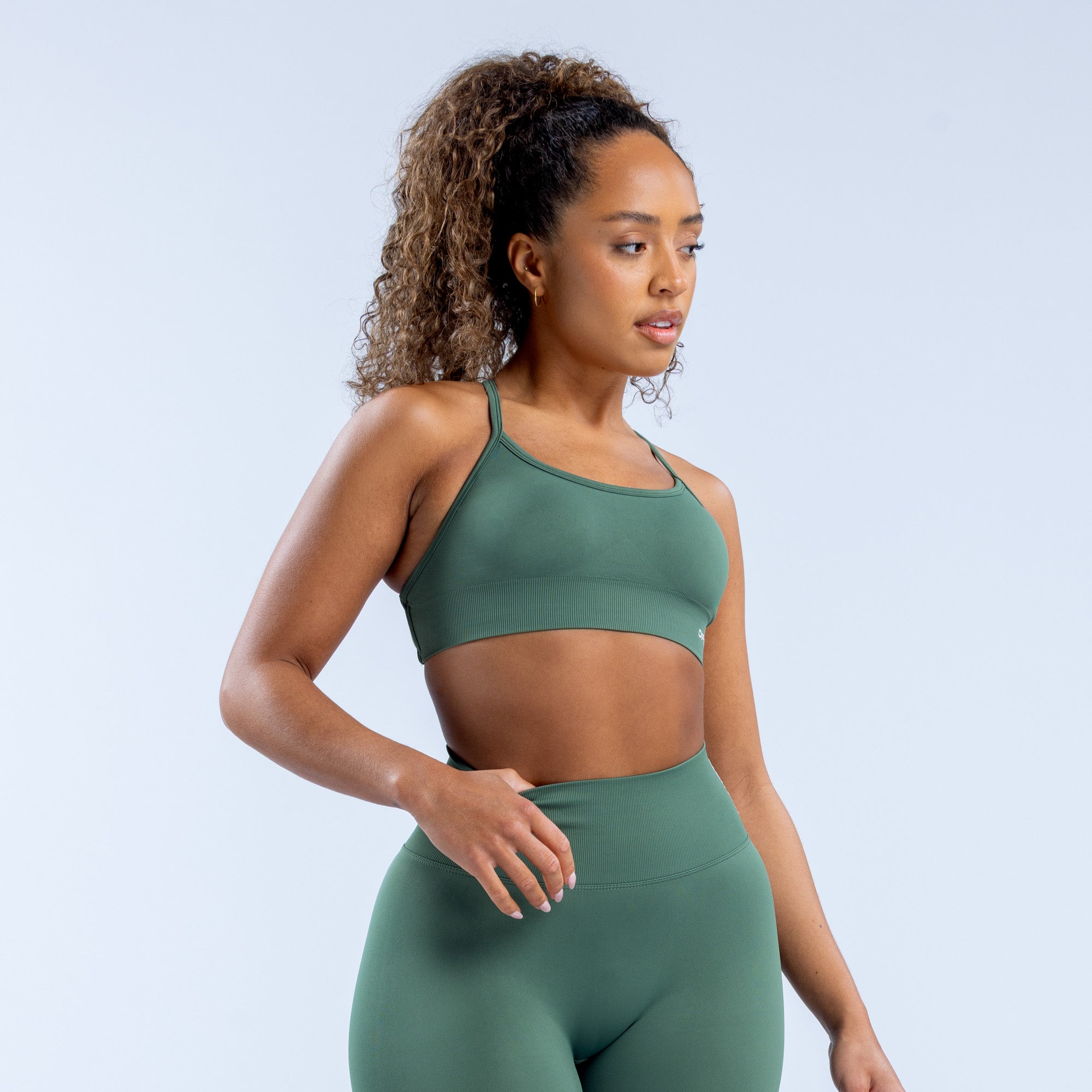 Sujetador Deportivo DFYNE Dynamic Backless Mujer Verdes | 6934-NGBUE