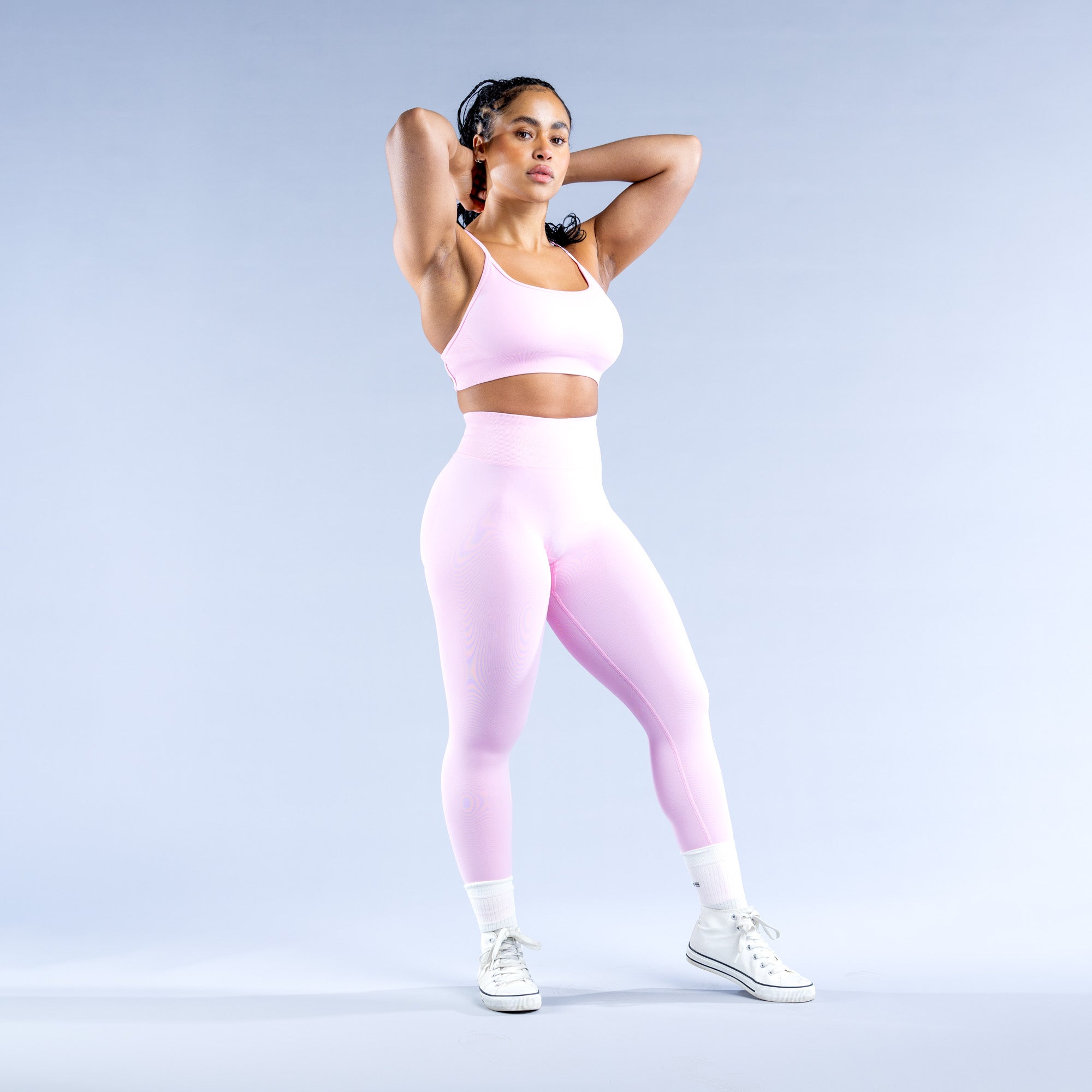 Sujetador Deportivo DFYNE Dynamic Backless Mujer Rosas Claro Rosas | 3420-CNTGF