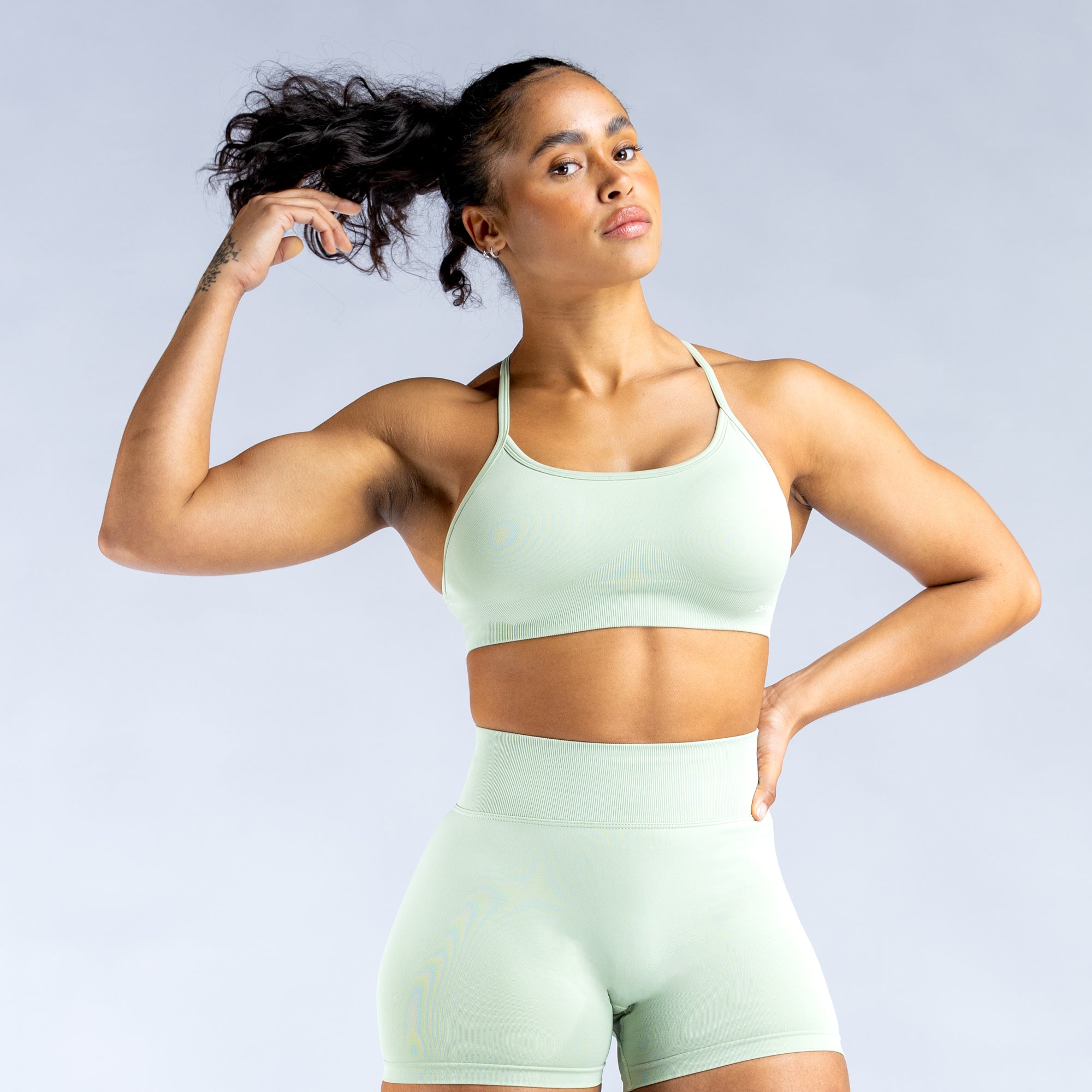 Sujetador Deportivo DFYNE Dynamic Backless Mujer Verdes | 1320-JRNMX