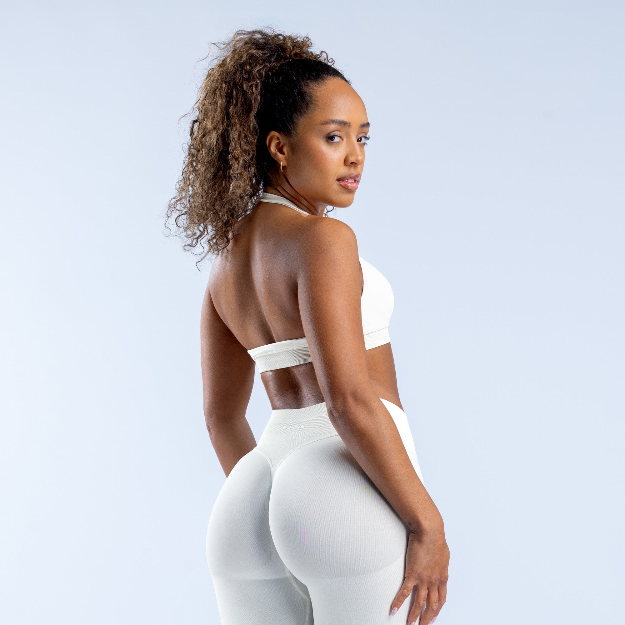 Sujetador Deportivo DFYNE Impact Mujer Blancos | 8126-MKYZL