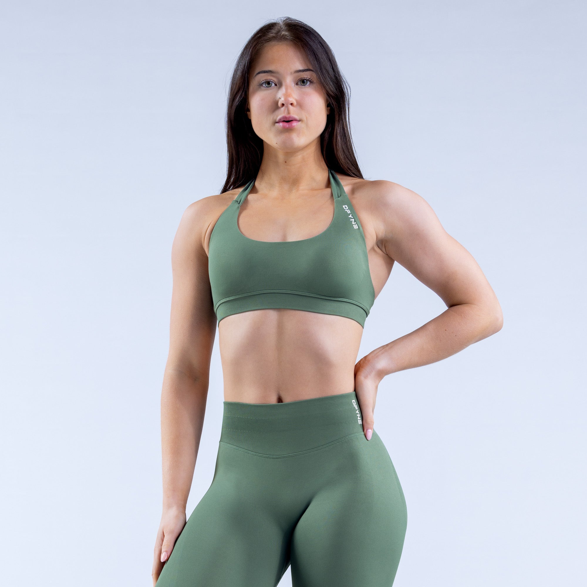 Sujetador Deportivo DFYNE Impact Mujer Verdes | 0123-VZLYM