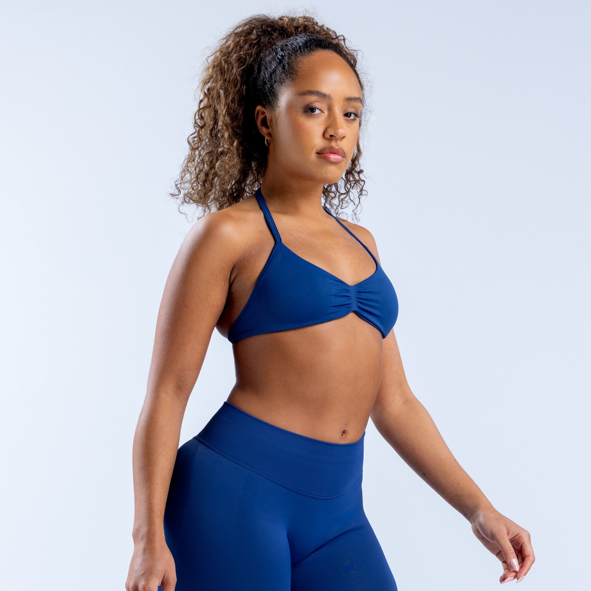 Sujetador Deportivo DFYNE Impact Strappy Mujer Azules | 0452-TRCOW