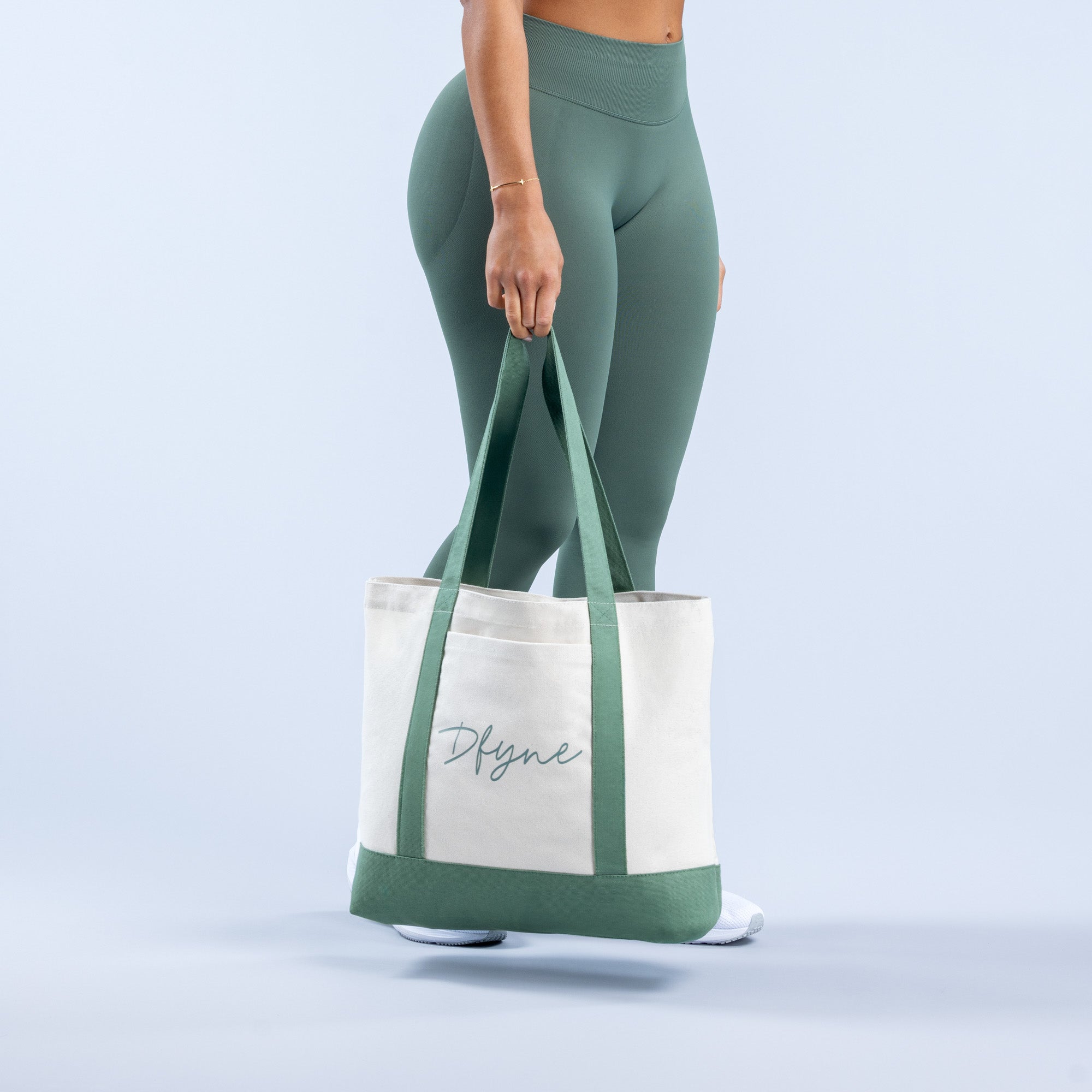Tote DFYNE Mujer Verdes | 5107-MLIFG
