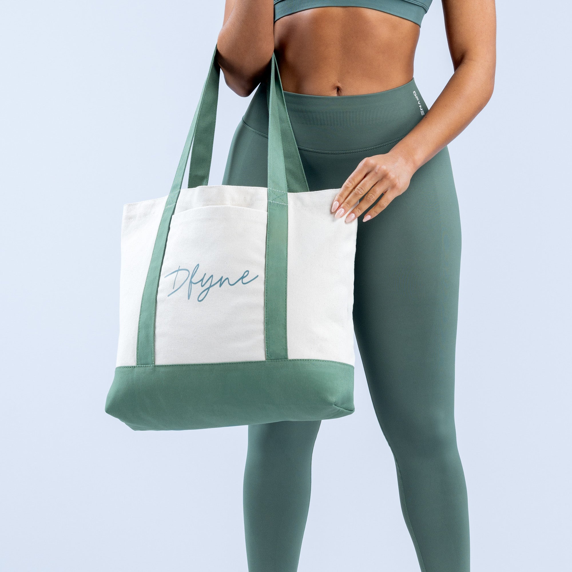 Tote DFYNE Mujer Verdes | 5107-MLIFG